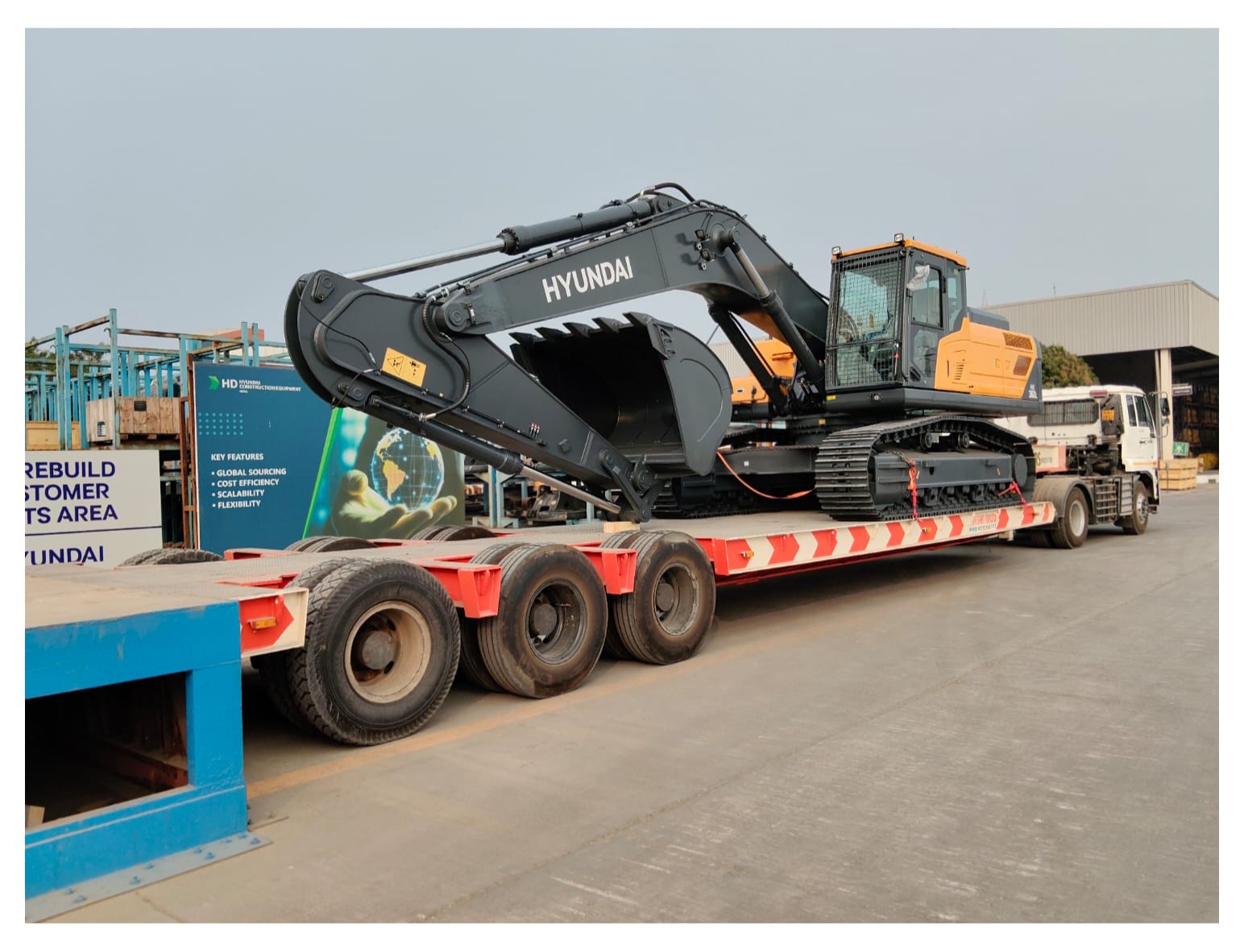 Brand new Hyundai HX 360L