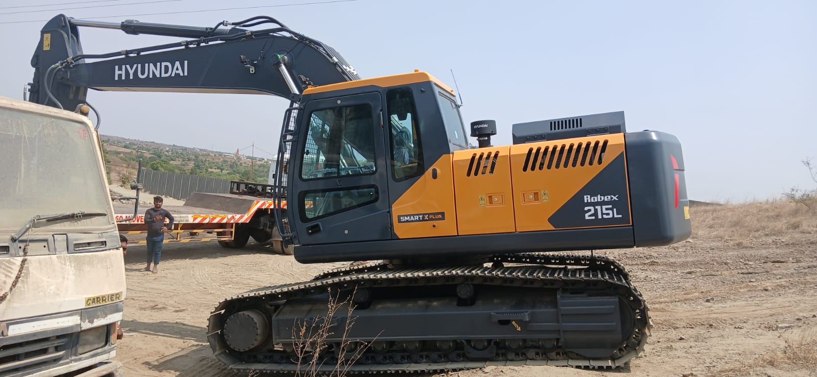 Brand new Hyundai R215L